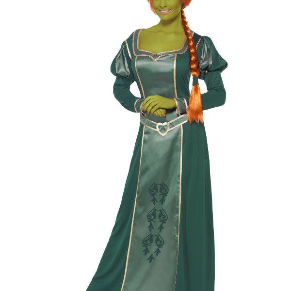Shrek Fiona Costume, Green - Adult Weekender