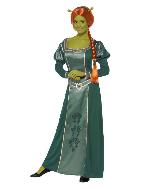 Shrek Fiona Costume, Green - Adult Weekender