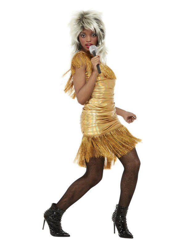Simply The Best Legend Tina Costume, Gold - Adult Weekender