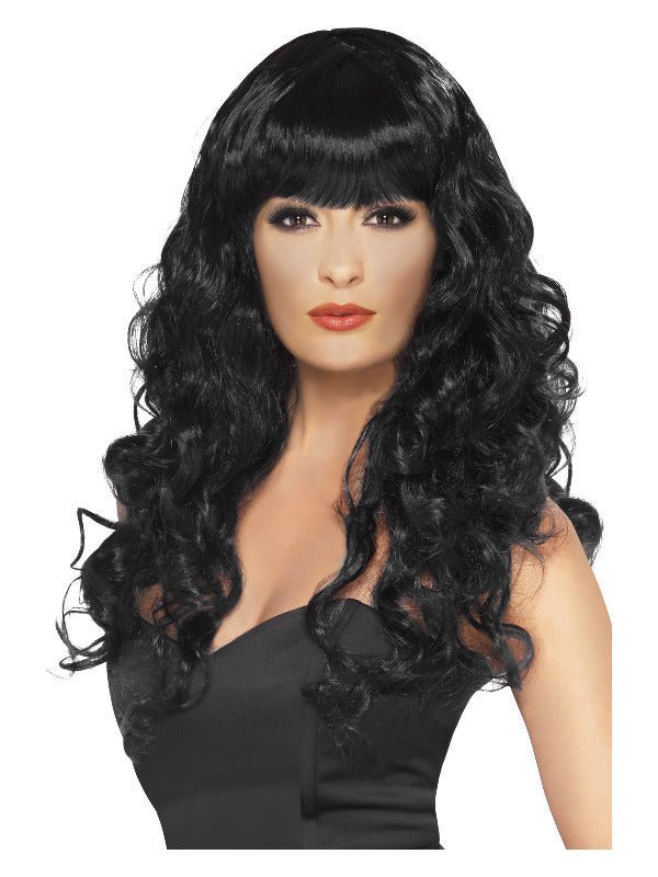 Siren Wig, Black - Adult Weekender