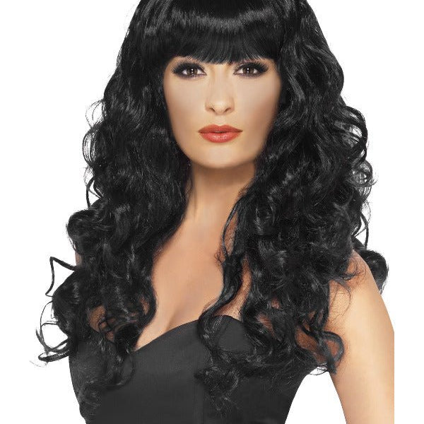 Siren Wig, Black - Adult Weekender