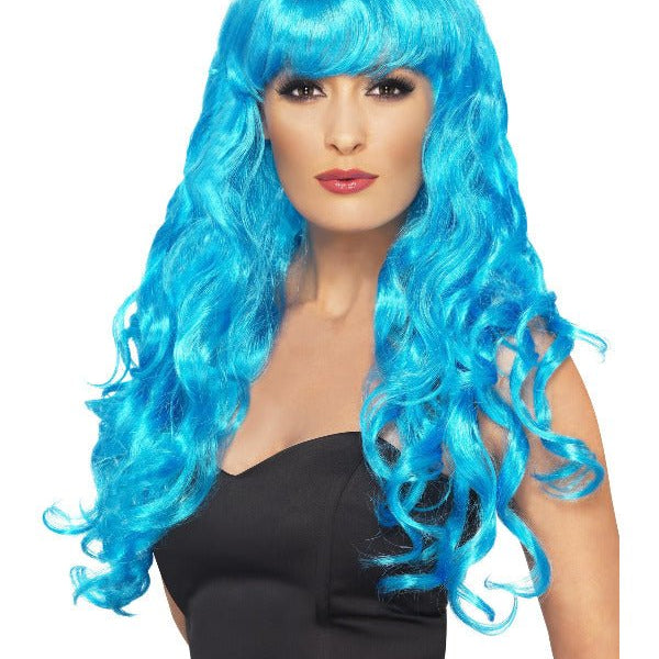 Siren Wig, Blue - Adult Weekender