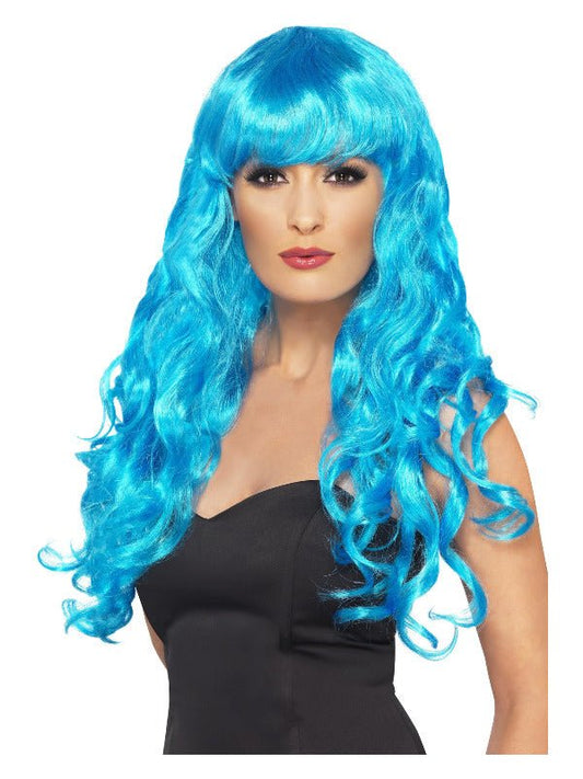 Siren Wig, Blue - Adult Weekender