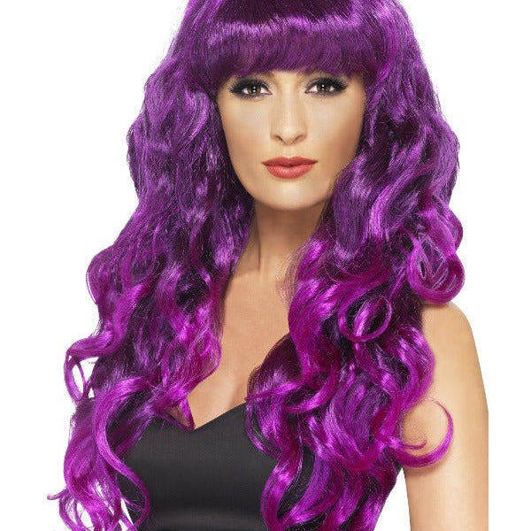Siren Wig, Purple - Adult Weekender