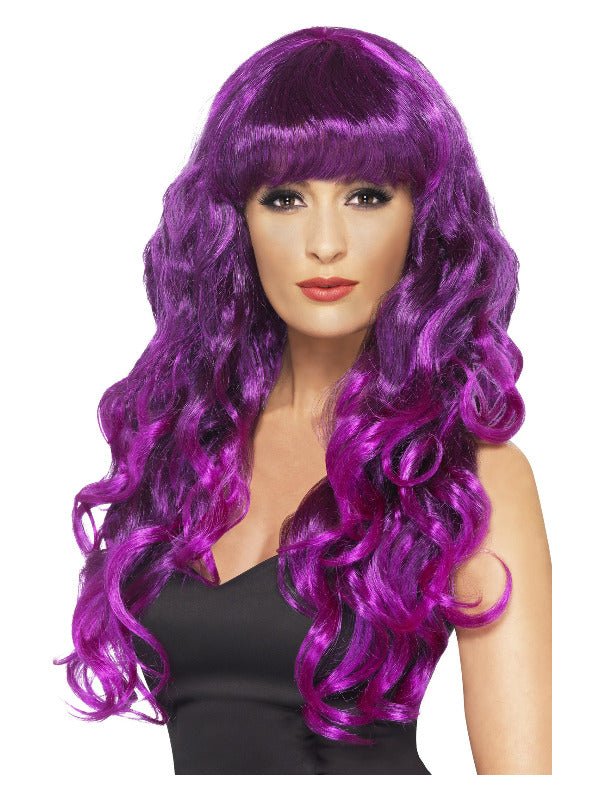 Siren Wig, Purple - Adult Weekender