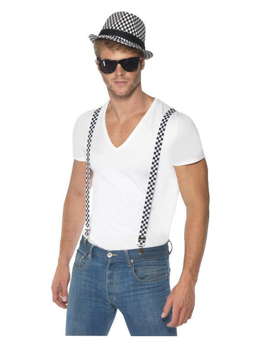 Ska Two Tone Instant Kit, Black &amp; White - Adult Weekender