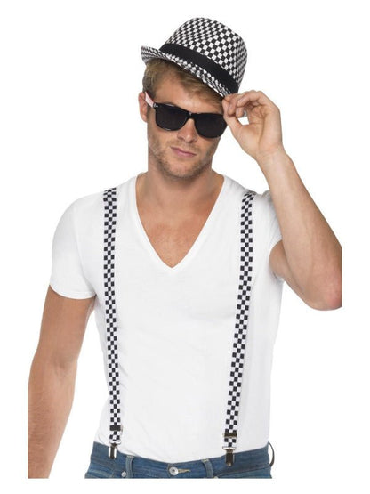 Ska Two Tone Instant Kit, Black &amp; White - Adult Weekender