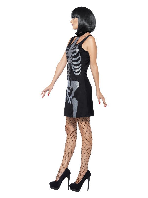 Skeleton Costume, Black - Adult Weekender