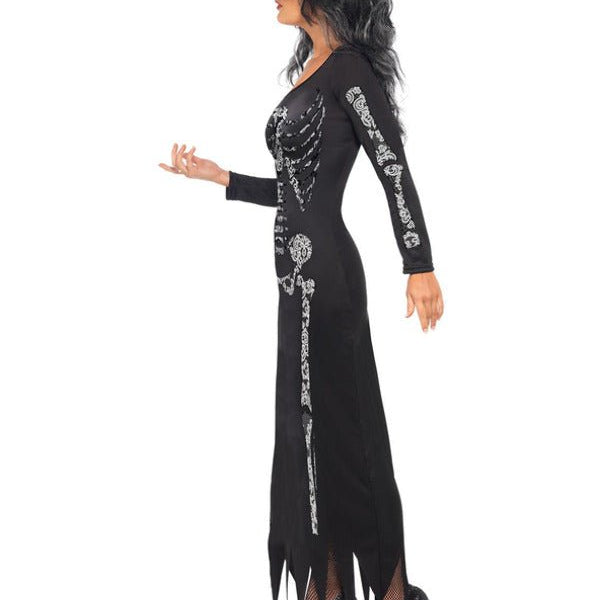 Skeleton Costume, Black - Adult Weekender