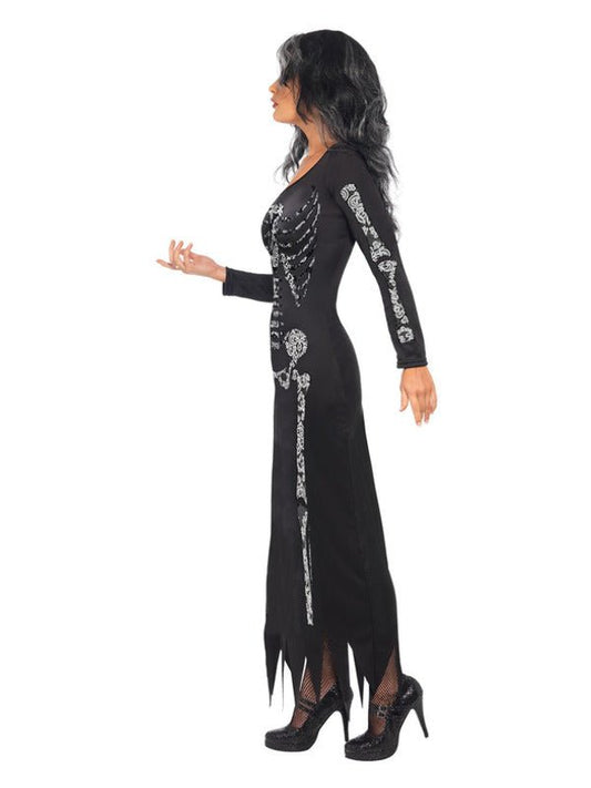 Skeleton Costume, Black - Adult Weekender