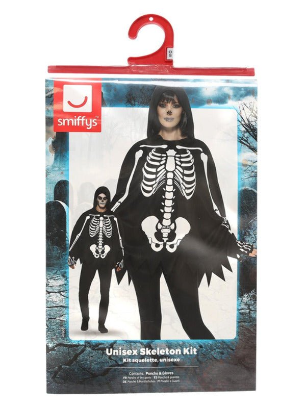 Skeleton Kit, Unisex, Black - Adult Weekender