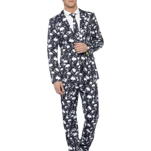 Skeleton Suit, Black & White - Adult Weekender