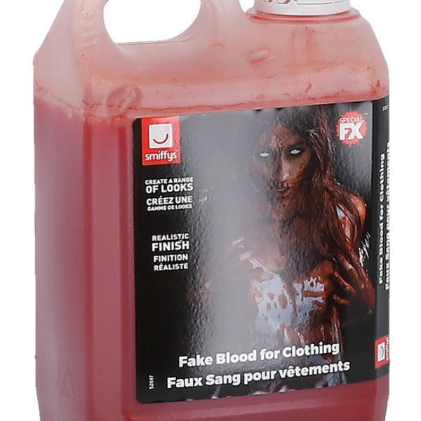 Smiffys FX, Clothing Fake Blood 2ltr - Adult Weekender