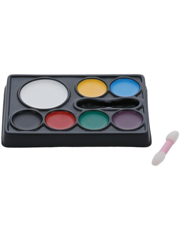 Smiffys Make - Up FX, 7 Colour Palette, Grease, Mult - Adult Weekender