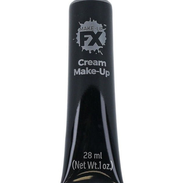 Smiffys Make - Up FX, Aqua Cream Make - Up, Black - Adult Weekender
