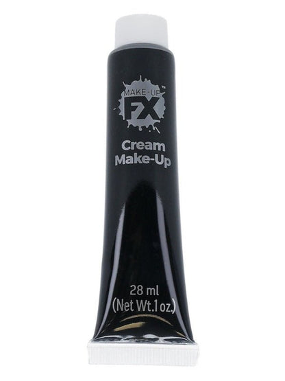 Smiffys Make - Up FX, Aqua Cream Make - Up, Black - Adult Weekender