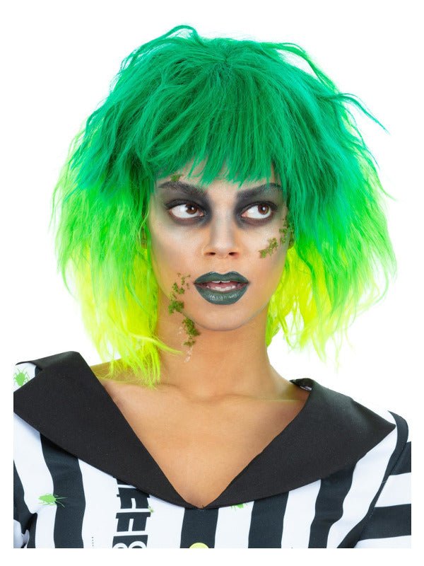 Smiffys Make - Up FX, Beetlejuice Kit, Trio Aqua Pot - Adult Weekender