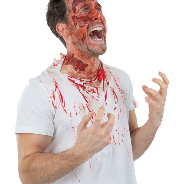 Smiffys Make - Up FX, Burnt Skin Tattoo Transfers - Adult Weekender