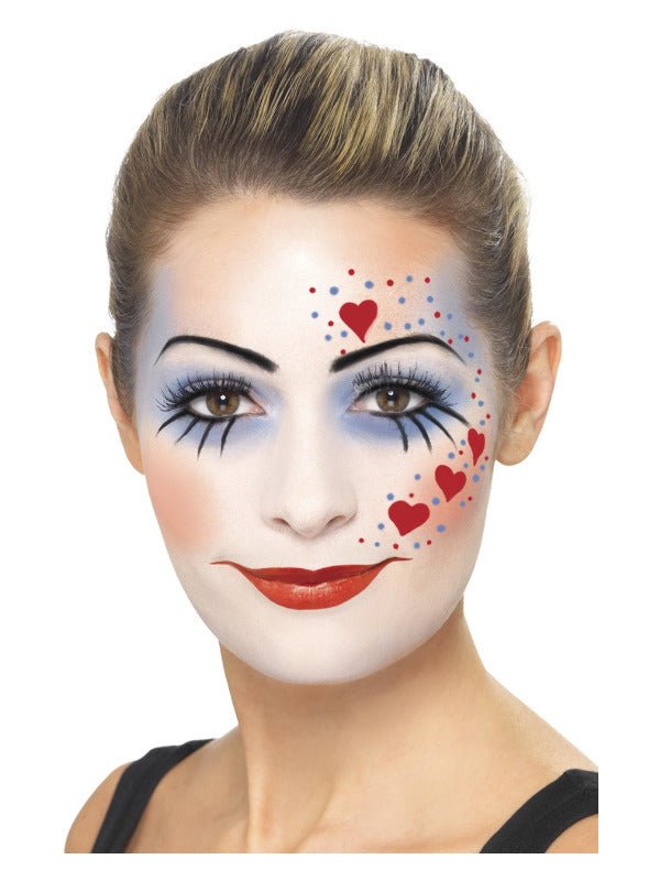 Smiffys Make - Up FX, Clown Kit, Multi - Coloured - Adult Weekender