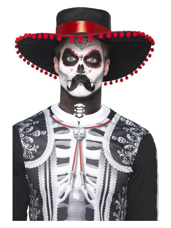 Smiffys Make - Up FX, DOTD Se±or Bones Kit, Grease, - Adult Weekender