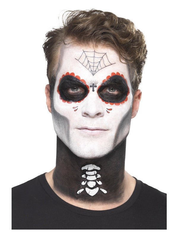 Smiffys Make - Up FX, DOTD Se±or Bones Kit, Grease, - Adult Weekender