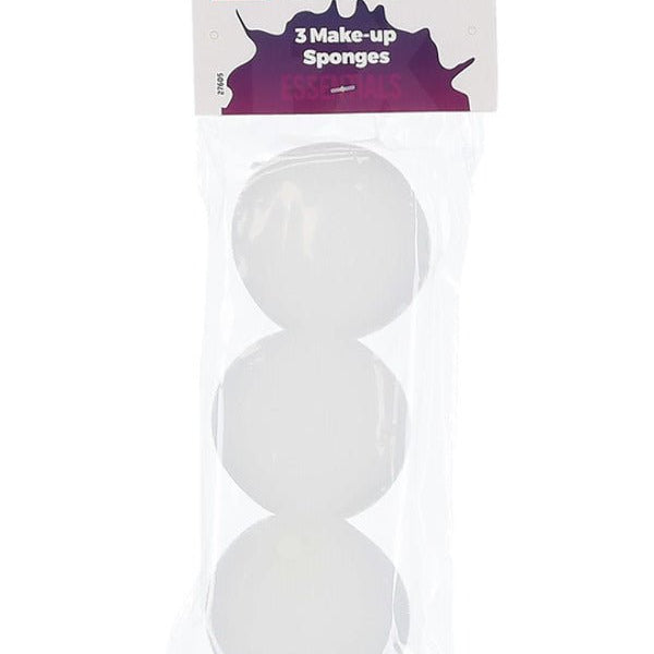 Smiffys Make - Up FX Essentials, Cosmetic Sponges - Adult Weekender