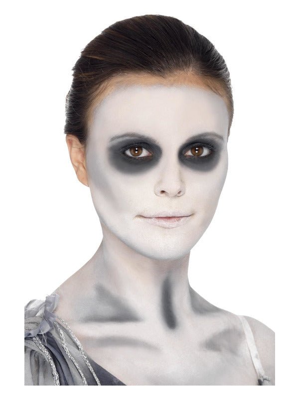 Smiffys Make - Up FX, Ghost Ship Kit, Grease, Black - Adult Weekender