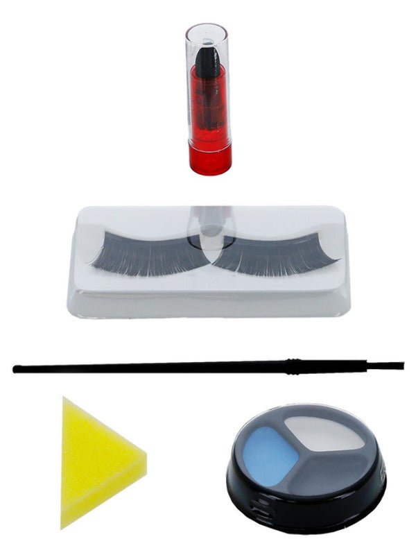 Smiffys Make - Up FX, Gothic Glamour Kit, White - Adult Weekender