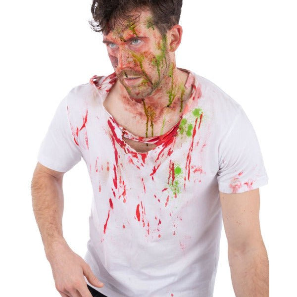 Smiffys Make - Up FX, Green Spray Blood, 28ml - Adult Weekender
