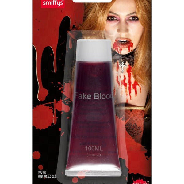Smiffys Make - Up FX, Large Vampire Blood, Red - Adult Weekender