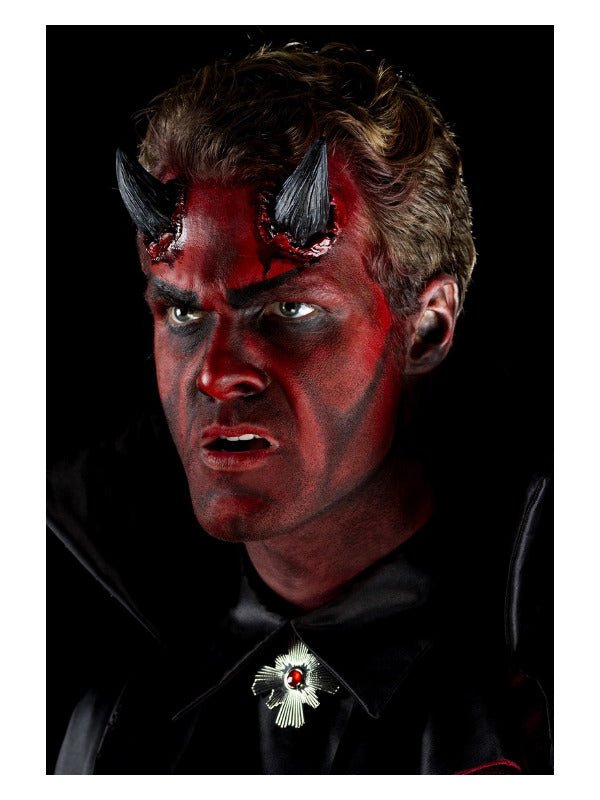 Smiffys Make - Up FX, Latex Devil Horn Prosthetics, - Adult Weekender