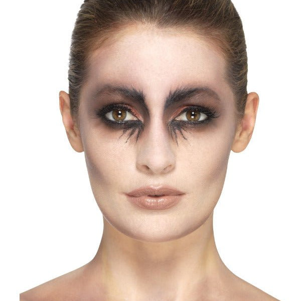 Smiffys Make - Up FX, Latex Stitched Neck, Red - Adult Weekender