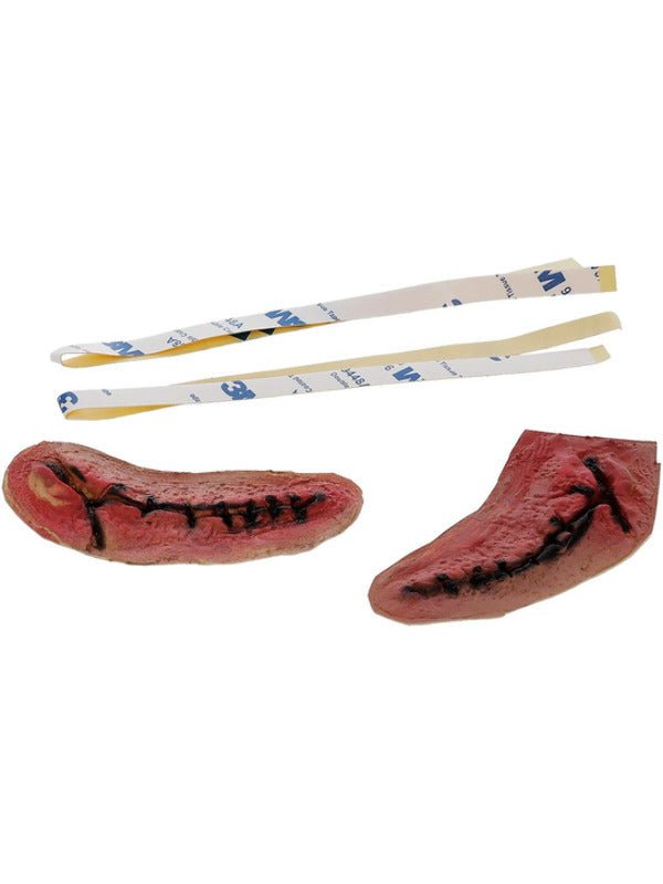 Smiffys Make - Up FX, Latex Stitched Smile Wounds, R - Adult Weekender