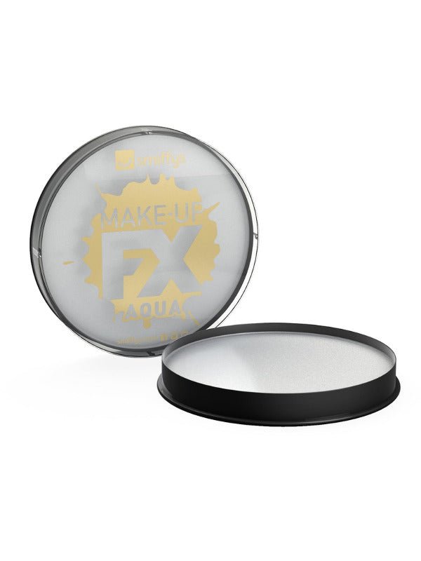 Smiffys Make - Up FX, Metallic Silver - Adult Weekender