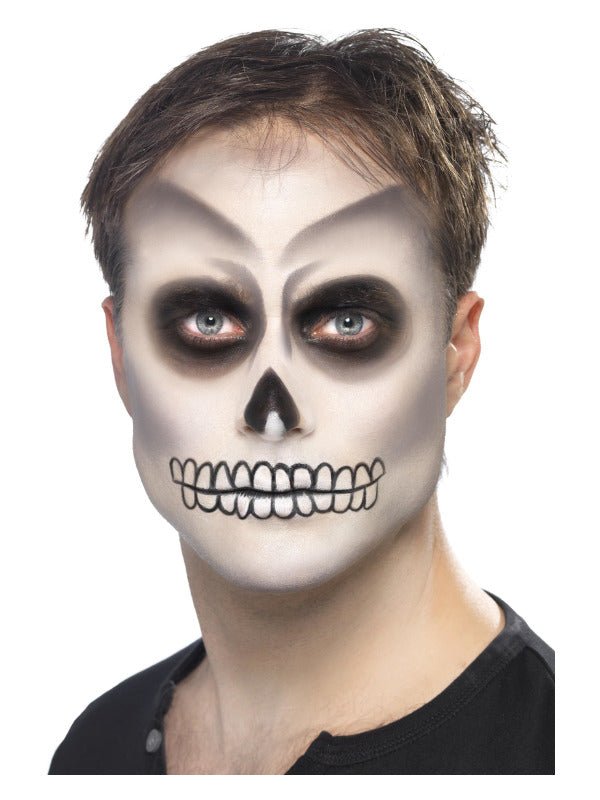 Smiffys Make - Up FX, Skeleton Kit, Black &amp; White - Adult Weekender