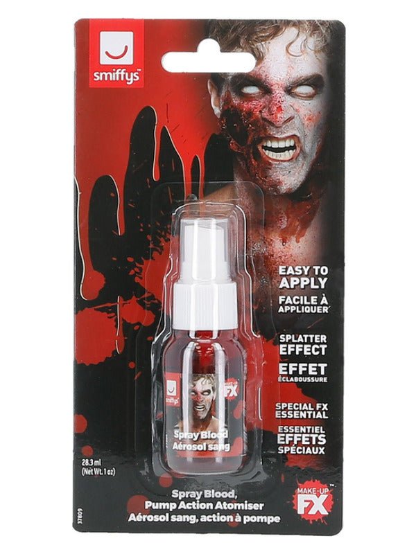 Smiffys Make - Up FX, Spray Blood, Red - Adult Weekender