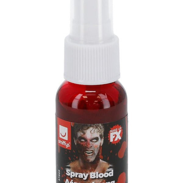 Smiffys Make - Up FX, Spray Blood, Red - Adult Weekender
