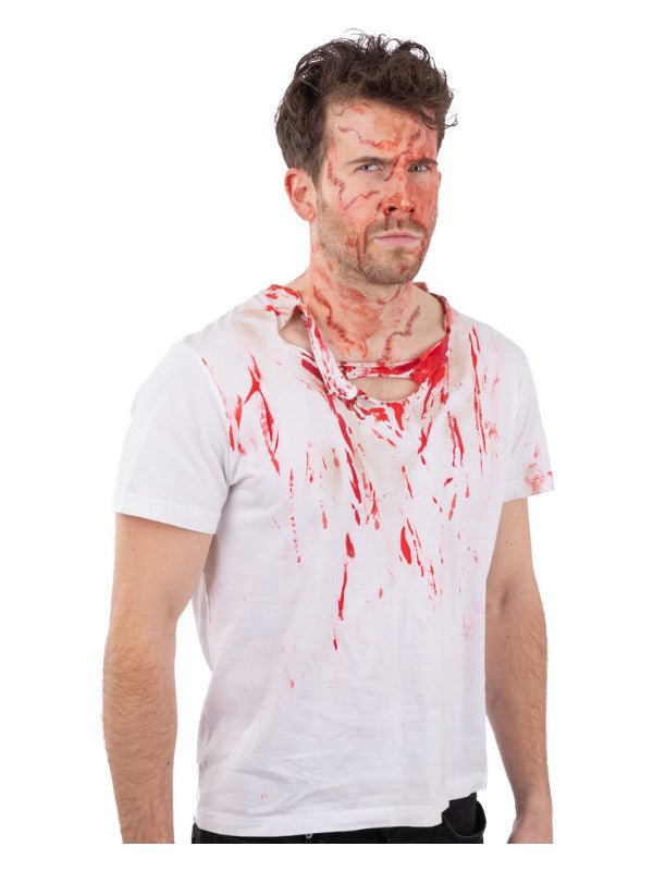 Smiffys Make - Up FX, Stapled Skin Tattoo Transfers - Adult Weekender