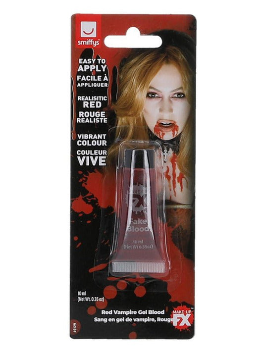 Smiffys Make - Up FX, Vampire Blood, Red - Adult Weekender