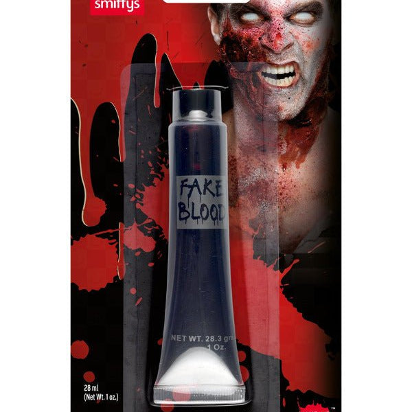 Smiffys Make - Up FX, Vampire Gel Blood, Dark Red - Adult Weekender