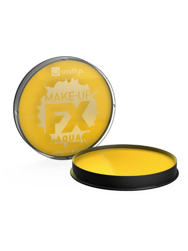 Smiffys Make - Up FX, Yellow - Adult Weekender