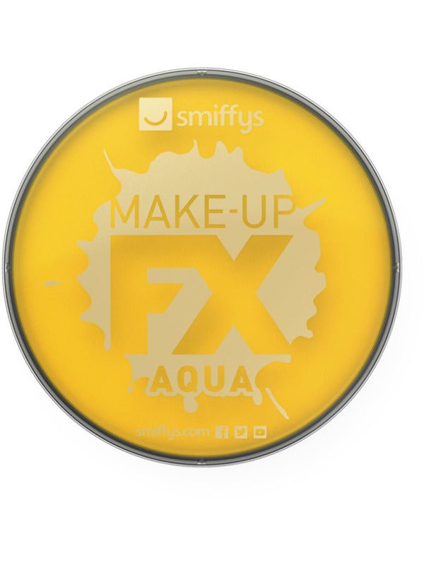 Smiffys Make - Up FX, Yellow - Adult Weekender