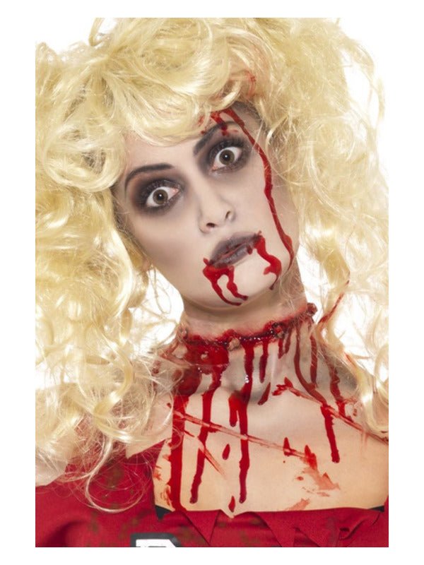 Smiffys Make - Up FX, Zombie Kit, Red - Adult Weekender