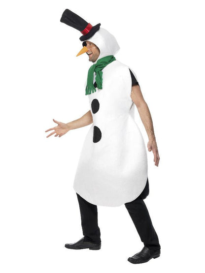 Snowman Costume, White - Adult Weekender