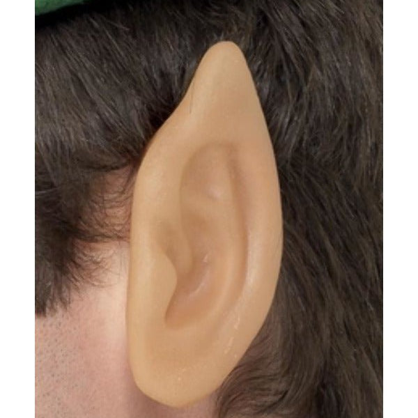 Soft Vinyl Pointed Elf Ears, Flesh - Adult Weekender