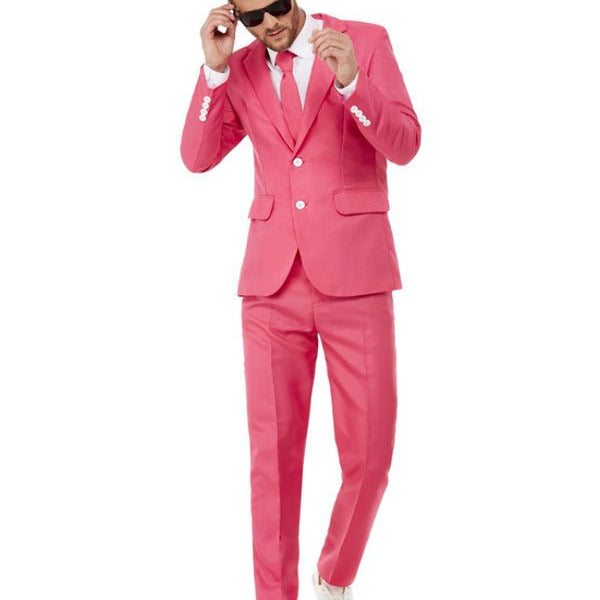 Solid Colour Stand Out Suit, Hot Pink - Adult Weekender