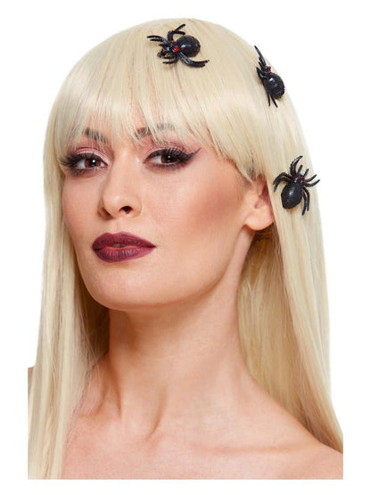 Spider Hair Clips, Black - Adult Weekender