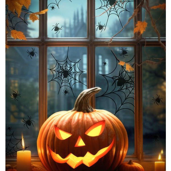 Spider Window Stickers, 1 Sheet - Adult Weekender