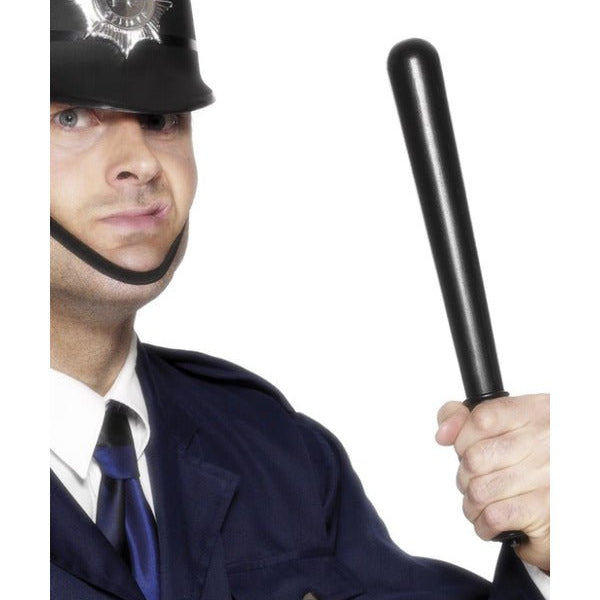 Squeaking Policeman's Truncheon, Black - Adult Weekender