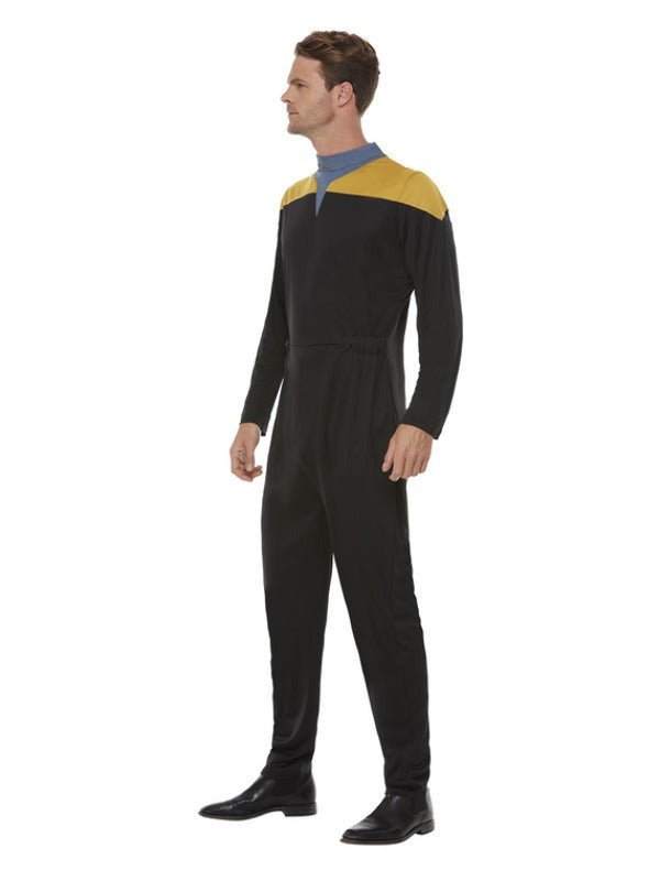 Star Trek, Voyager Operations Uniform, Gold & Blac - Adult Weekender